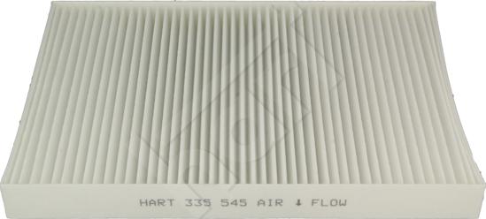 Hart 335 545 — Filtr kabinowy