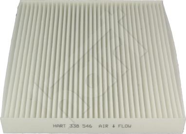 Hart 338 546 — Filtr kabinowy