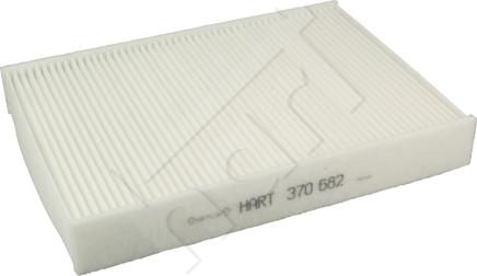 Hart 370 682 — Filtr kabinowy