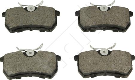 Hart 215 948 - KLOCKI HAMULCOWE TYŁ