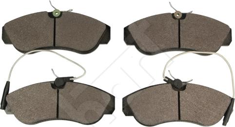 Hart 215 926 - KLOCKI HAMULCOWE PRZÓD