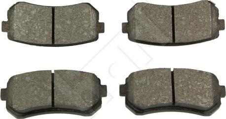 Hart 224 140 - KLOCKI HAMULCOWE TYŁ