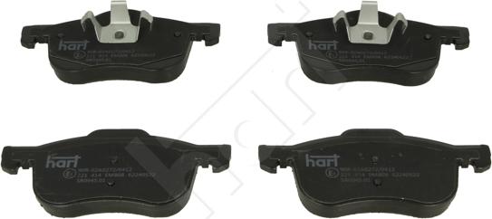 Hart 221 414 - KLOCKI HAMULCOWE PRZÓD