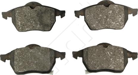 Hart 221 645 - KLOCKI HAMULCOWE PRZÓD