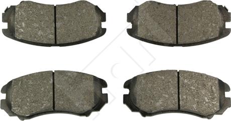 Hart 221 663 - KLOCKI HAMULCOWE PRZÓD