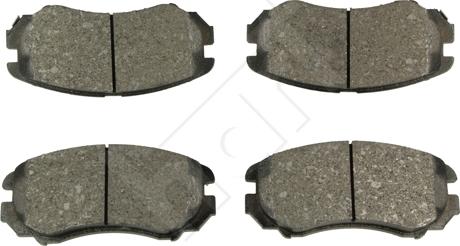 Hart 228 852 - KLOCKI HAMULCOWE PRZÓD