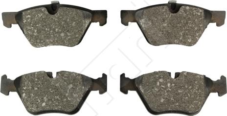 Hart 222 411 - KLOCKI HAMULCOWE PRZÓD