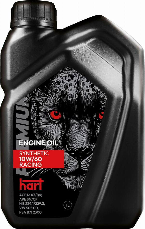 Hart B84 408 - OLEJ SIL.10W-60 HART RACING 1L