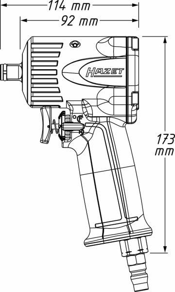 HAZET 9011M - Klucz udarowy