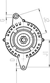 HC-Cargo F032116810 - Alternator