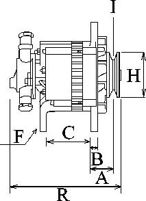HC-Cargo F032114187 - Alternator