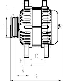HC-Cargo F032116398 — Alternator