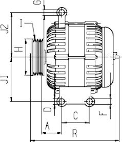 HC-Cargo F032114865 - Alternator