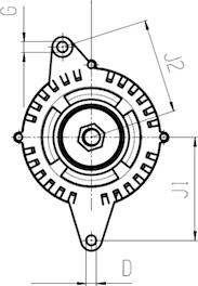 HC-Cargo F 032 116 960 - Alternator