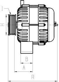 HC-Cargo F 032 111 948 - Alternator