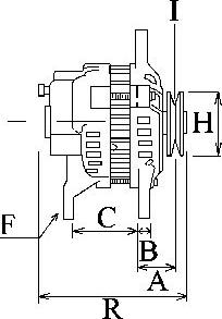 HC-Cargo F 032 112 995 - Alternator