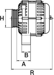HC-Cargo F032112159 - Alternator