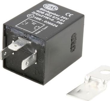 HELLA 4DB 003 675-011 - Przerywacz kierunkowskazów. elektr.