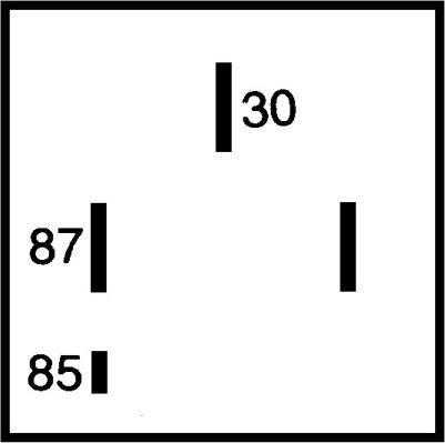 HELLA 4RA 007 507-081 — Przekaźnik, prąd pracy