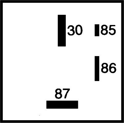 HELLA 4RP 008 189-151 — Przekaźnik, pompa paliwowa