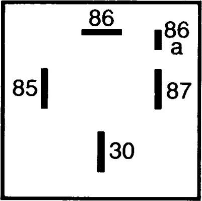 HELLA 4RA 007 507-071 — Przekaźnik, prąd pracy