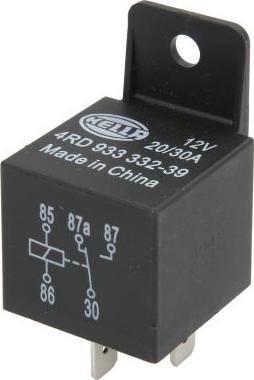 HELLA 4RD 933 332-391 — Przekaźnik, prąd pracy