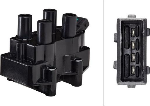 HELLA 5DA 358 000-291 — Cewka zapłonowa