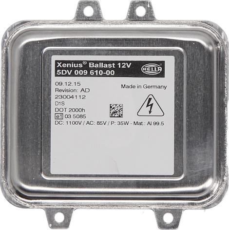 HELLA 5DV 009 610-001 — Obciążenie, lampa wyładowcza