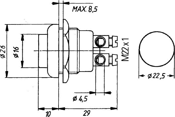 HELLA 6JF 001 571-171 - Kostka stacyjki