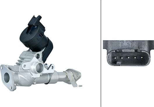 HELLA 6NU 014 864-981 — Zawór AGR