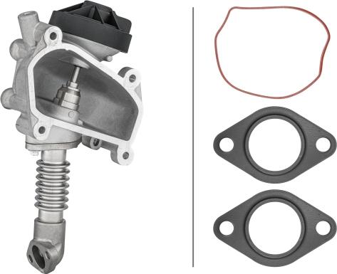 HELLA 6NU014 864-641 - Zawór EGR
