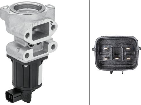 HELLA 6NU014 864-701 — Zawór AGR