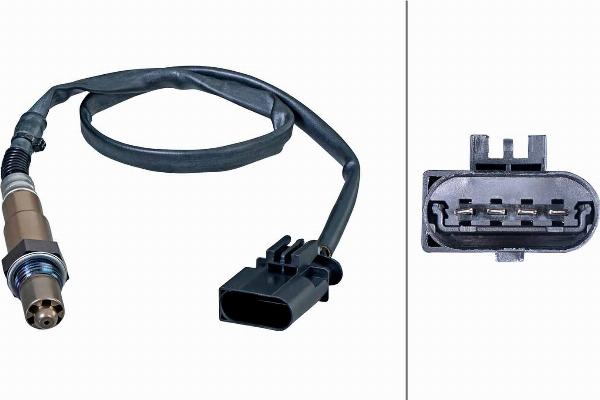 HELLA 6PA 358 244-301 — Sonda lambda