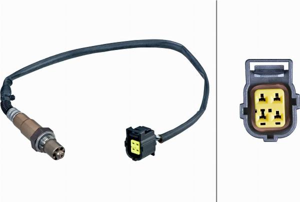HELLA 6PA 358 244-221 — Sonda lambda