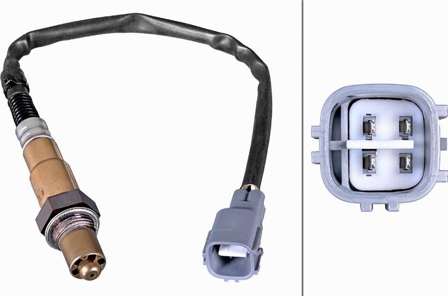 HELLA 6PA 358 221-921 - Sonda lambda