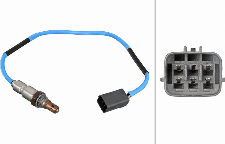 HELLA 6PA 358 221-631 - Sonda lambda