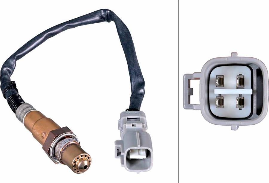 HELLA 6PA 358 221-821 - Sonda lambda