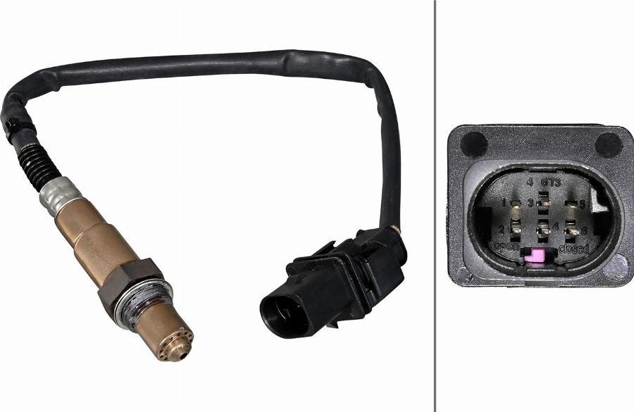 HELLA 6PA 358 221-381 - Sonda lambda