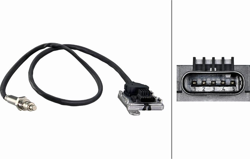 HELLA 6PN 358 307-021 — Czujni NOx, wtrysk mocznika