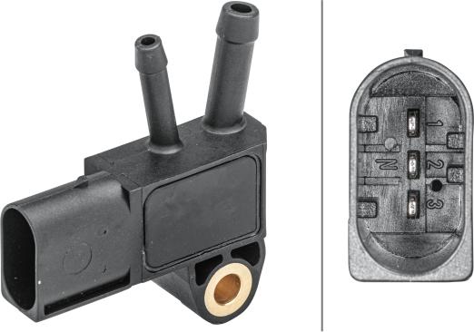 HELLA 6PP 009 409-171 — Czujnik, ciśnienie spalin