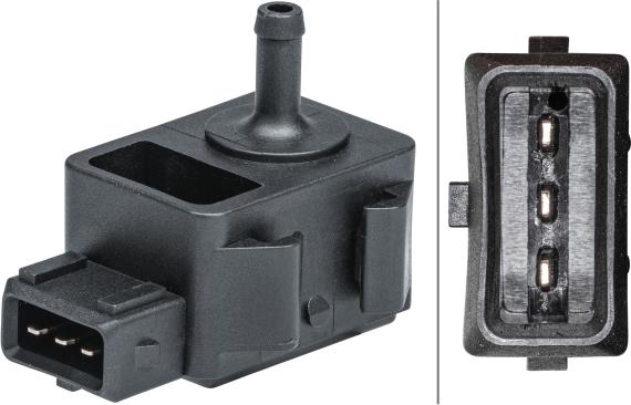 HELLA 6PP 009 403-281 — Czujnik, ciśnienie doładowania