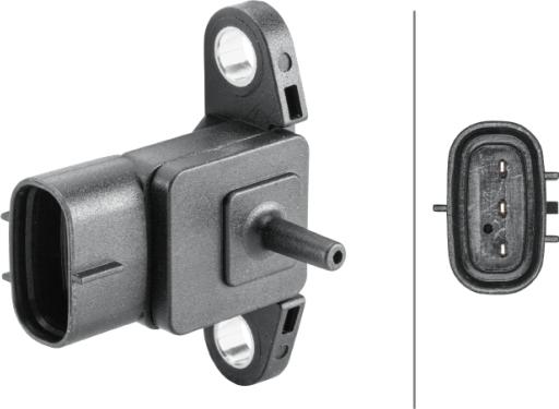 HELLA 6PP 358 152-371 — Czujnik, ciśnienie w kolektorze dolotowym