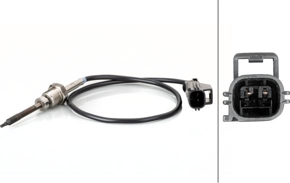 HELLA 6PT 014 494-451 - CZUJNIK TEMP. SPALIN OPEL INSIGNIA 08-