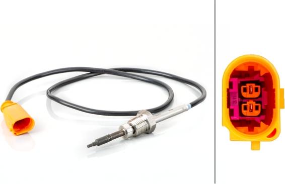 HELLA 6PT 014 494-541 - Czujnik, temperatura spalin