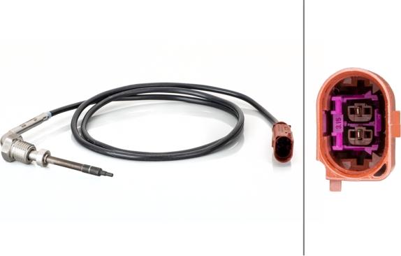 HELLA 6PT 014 494-531 — Czujnik, temperatura spalin