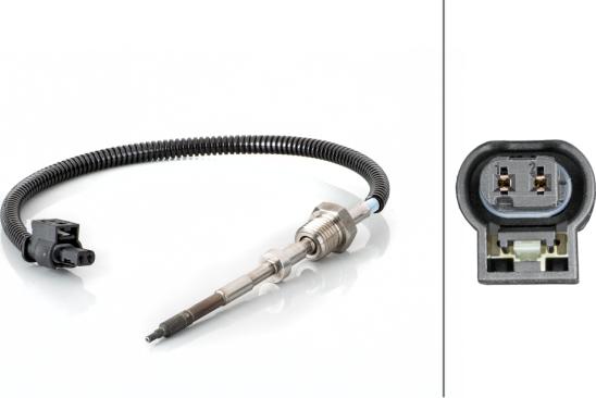 HELLA 6PT 014 494-521 — Czujnik, temperatura spalin