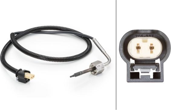 HELLA 6PT 014 494-211 — Czujnik, temperatura spalin