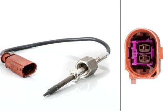 HELLA 6PT 014 495-051 — Czujnik, temperatura spalin