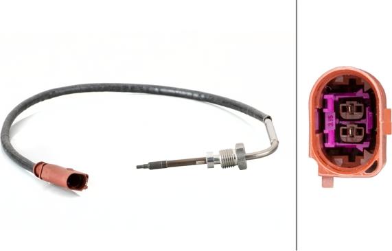 HELLA 6PT 014 495-061 — Czujnik, temperatura spalin