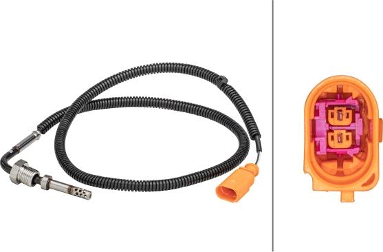 HELLA 6PT 358 181-001 — Czujnik, temperatura spalin